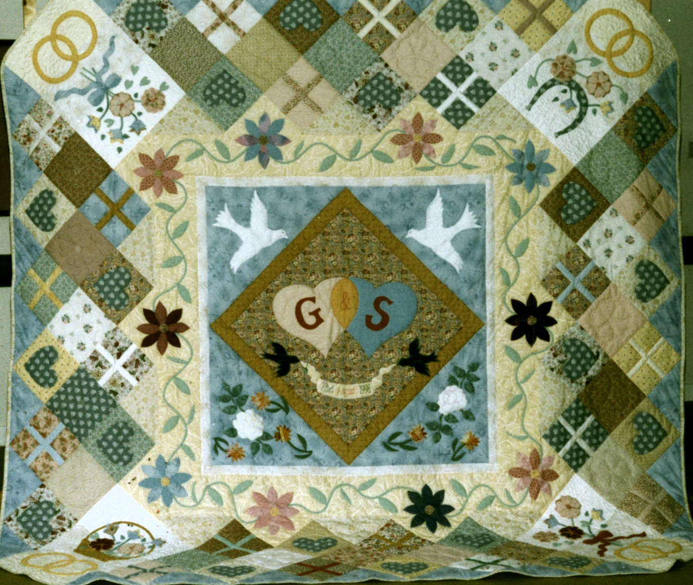 Wedding Quilt Square Ideas